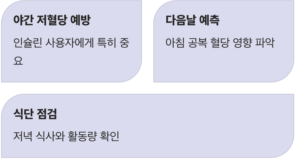 잠들기 전, 밤의 평화를 위한 점검