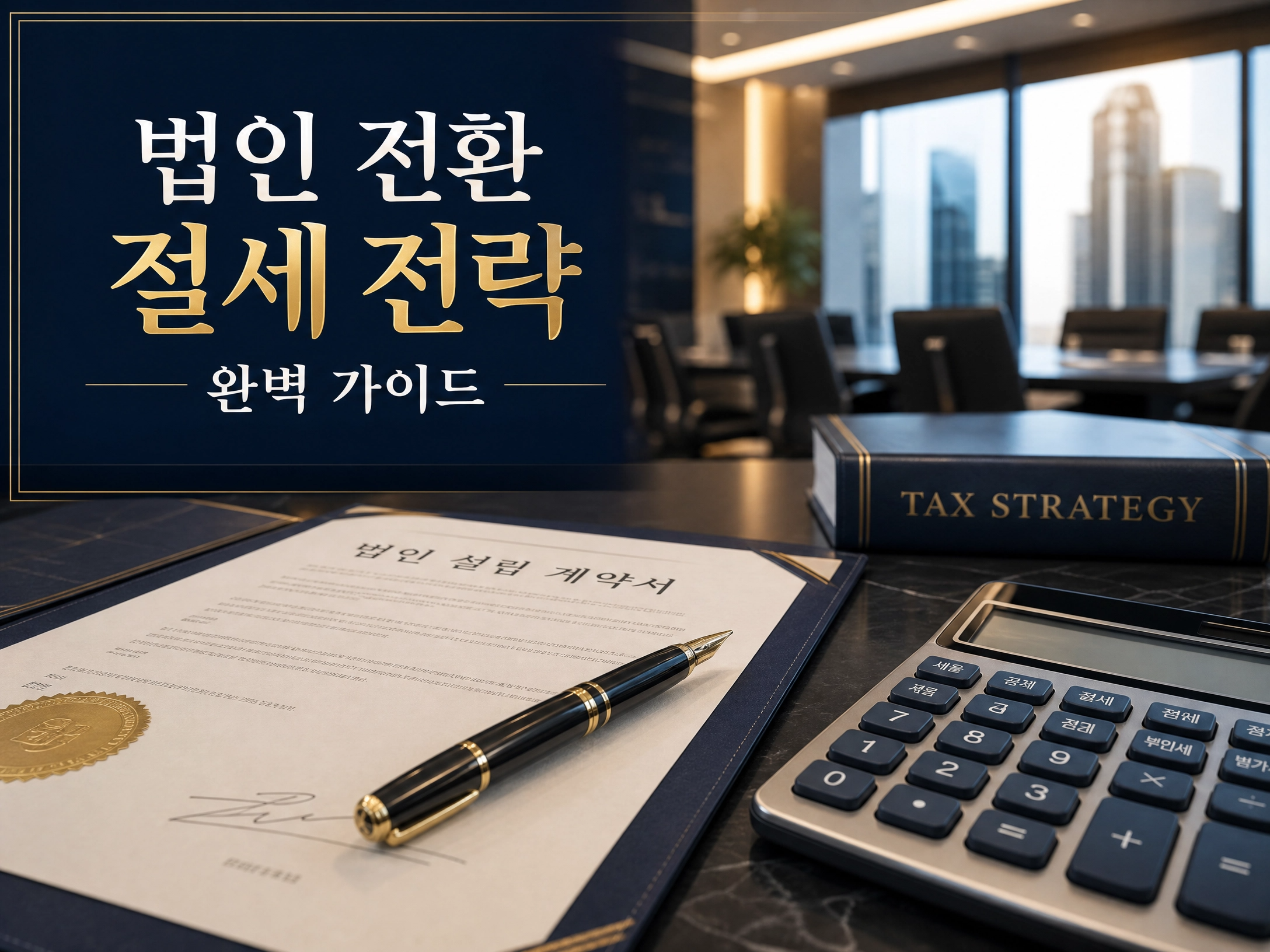 법인전환 절세전략