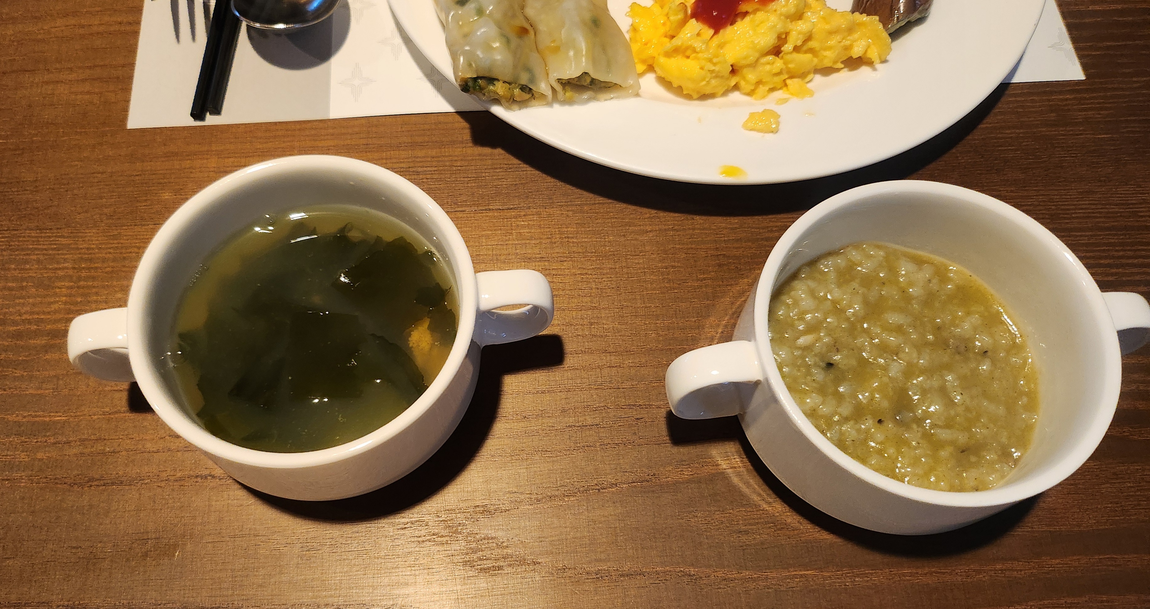 성게미역국-전복소라게우죽