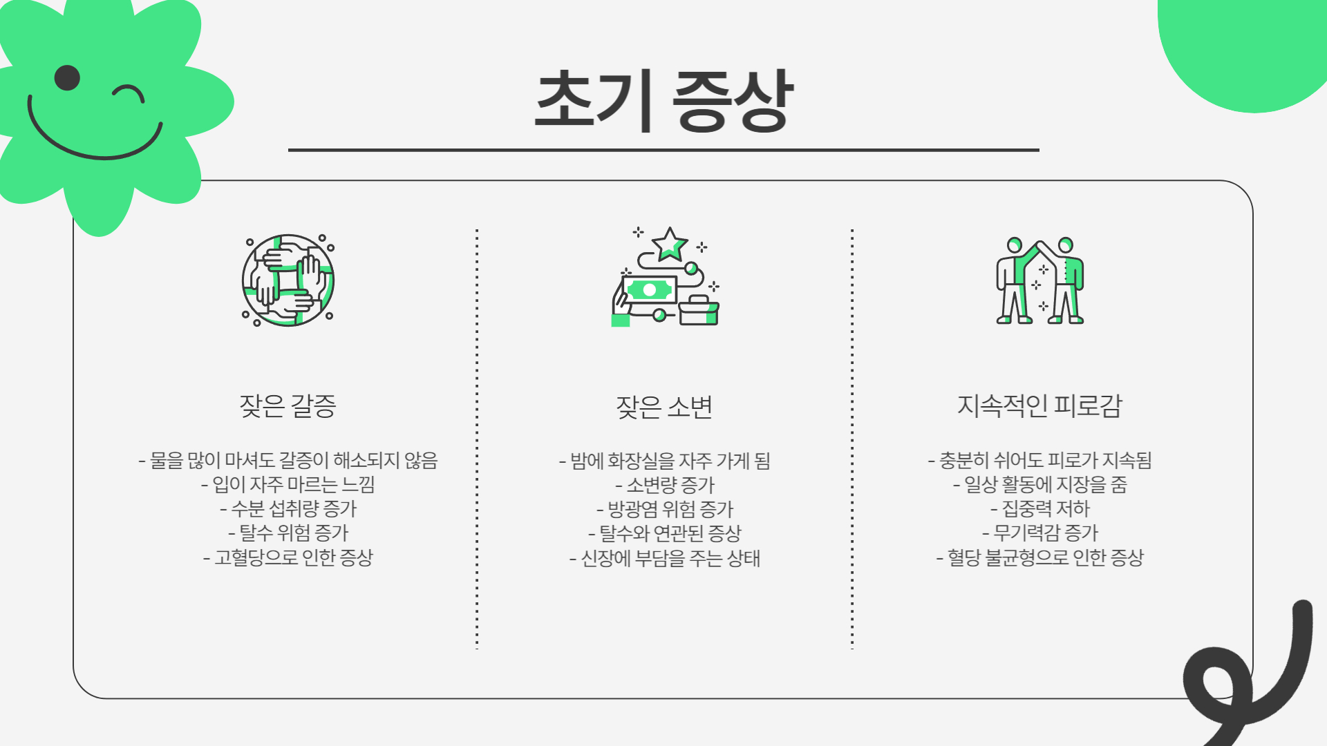 당뇨 초기 증상, 놓치지 말아야 할 신호들