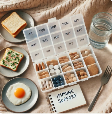 영양제를 일상 속 루틴