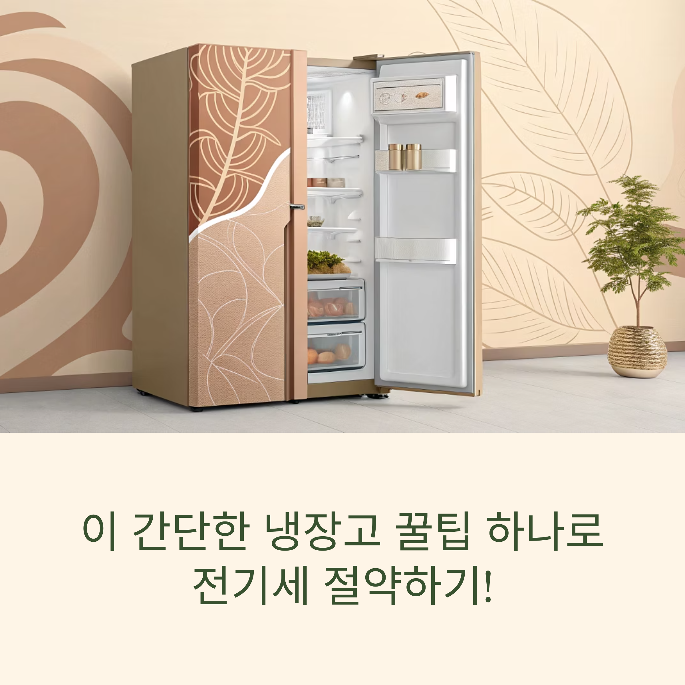 냉장고 꿀팁 하나로 전기세 절약하기!