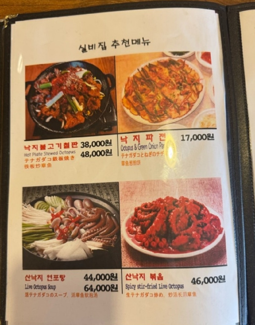 낙지볶음-종로-이강순실비집