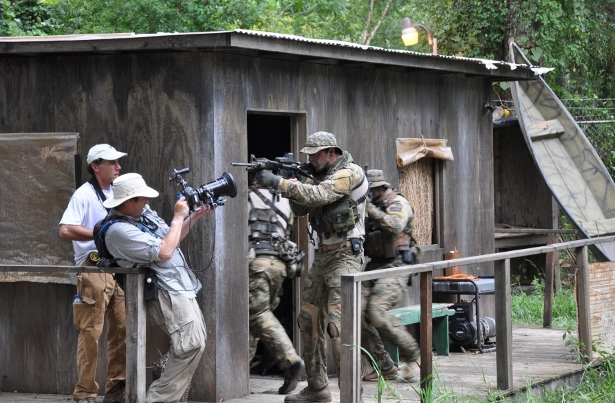 영화 액트 오브 벨러 촬영장 모습