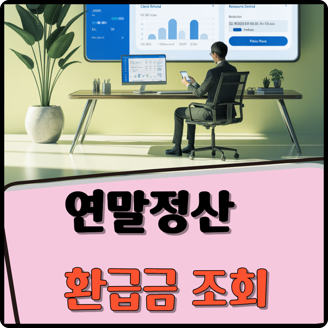 연말정산 환급금 조회(환급금 지연시 해결방법·지급일) 이미지