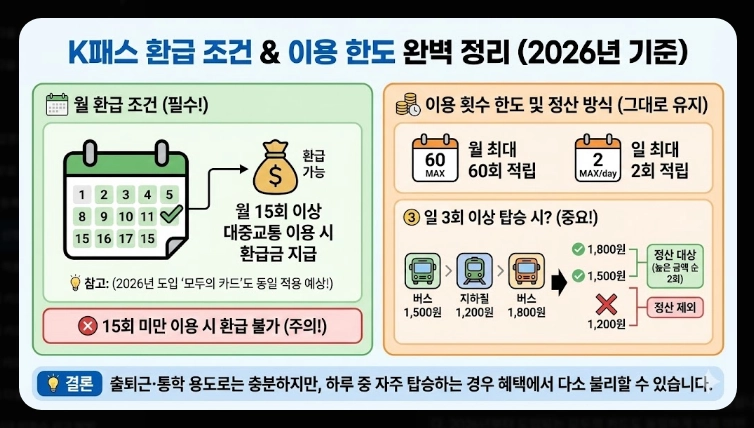 2026 K패스 신청 대상(제외, 조건, 지역)(+방법)