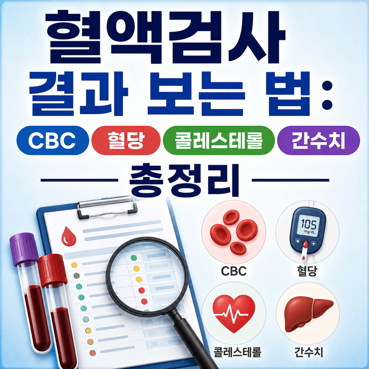 혈액검사 결과 보는 법