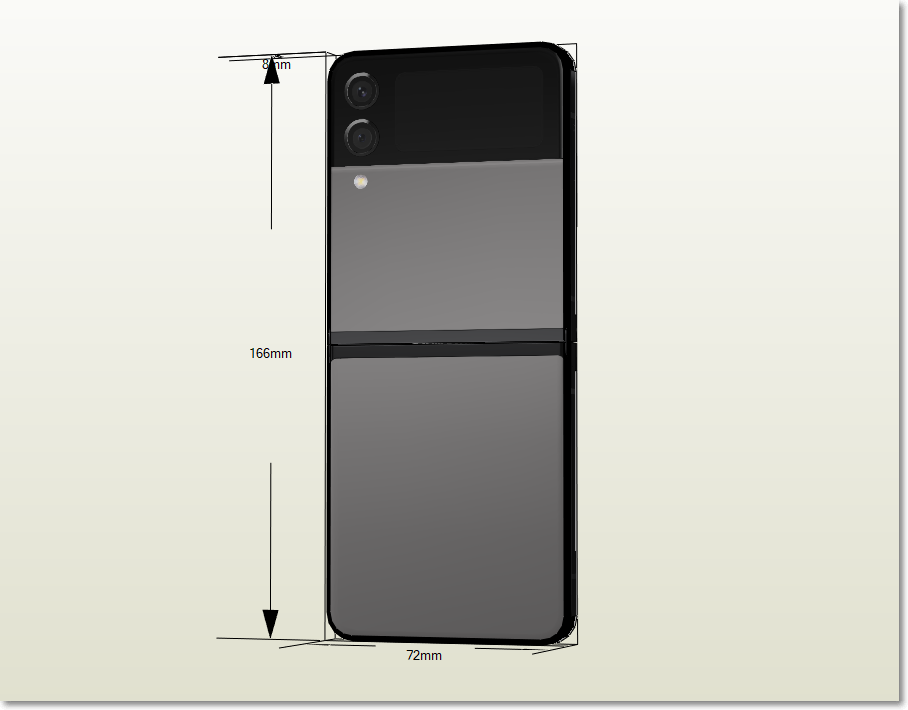 갤럭시 Z 플립3 3D