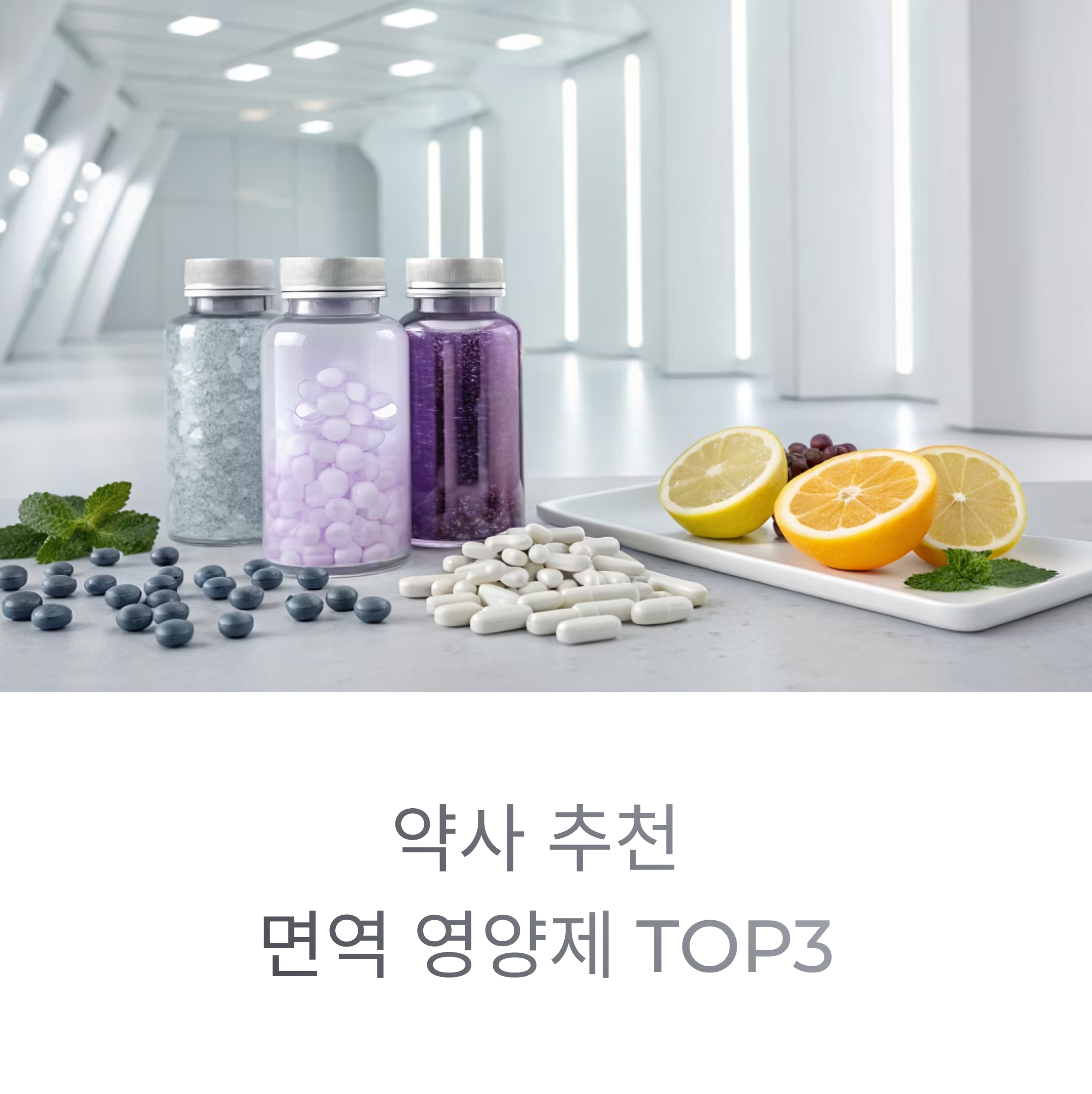 면역 영양제 TOP3