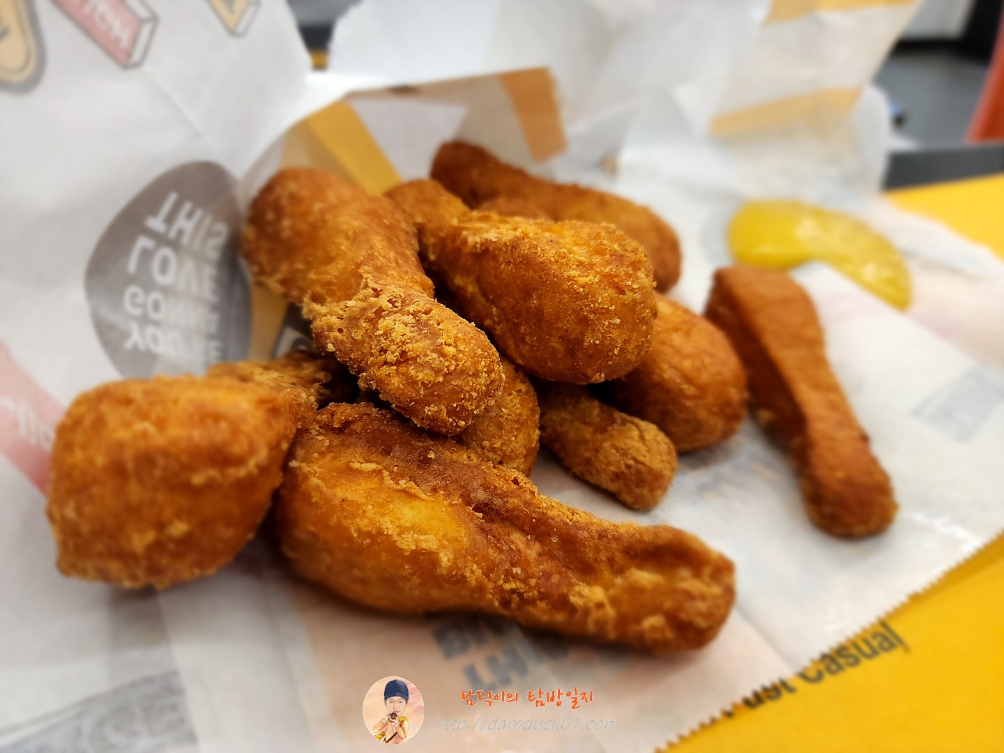 노브랜드버거 치킨너겟