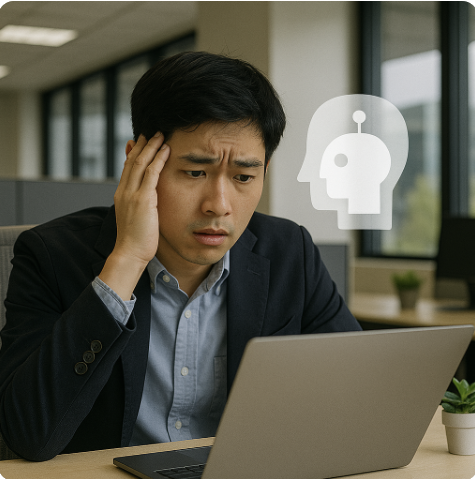 AIxiety(에이자이어티)란? 직장인이 AI 시대에 느끼는 불안과 극복법 관련 사진