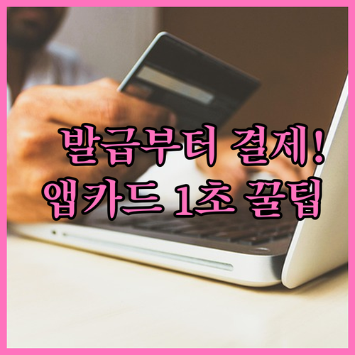 모두의카드 발급 절차 및 앱카드 활용..