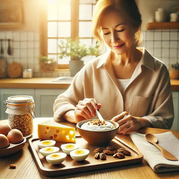 50대 여성에게 좋은 단백질 간식?