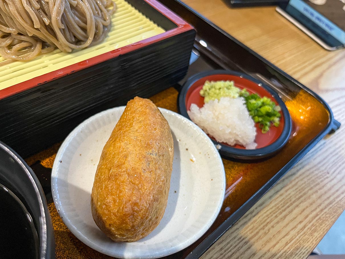 정관 흑송 소바 세트