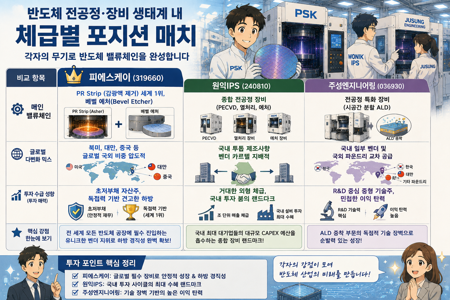 반도체 장비 기업 분석 인포그래픽