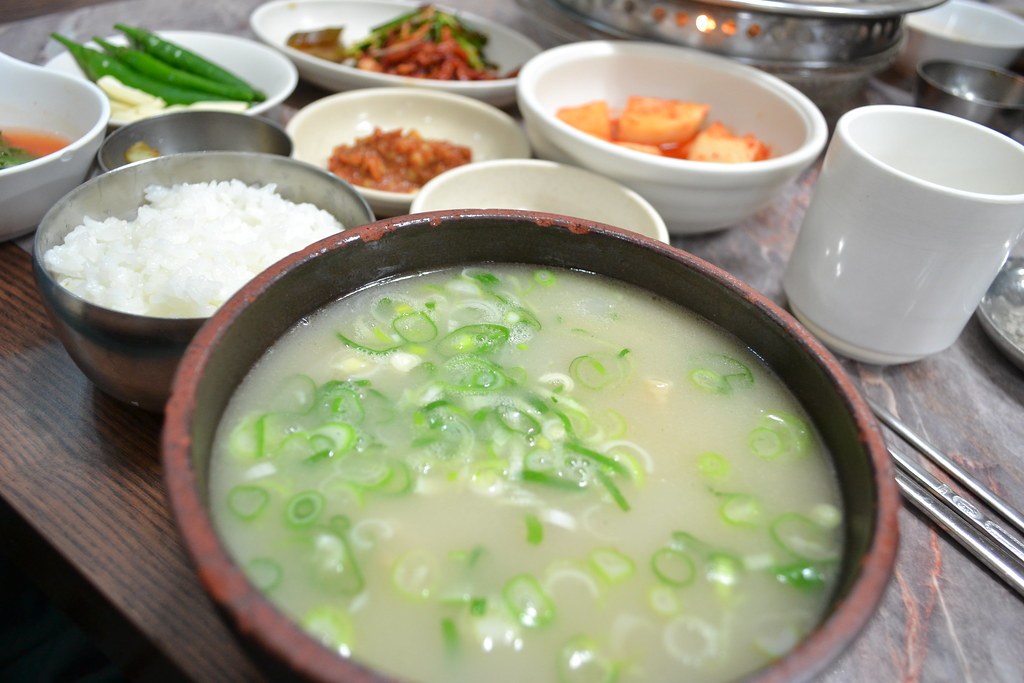 황리단길 곰탕 예시