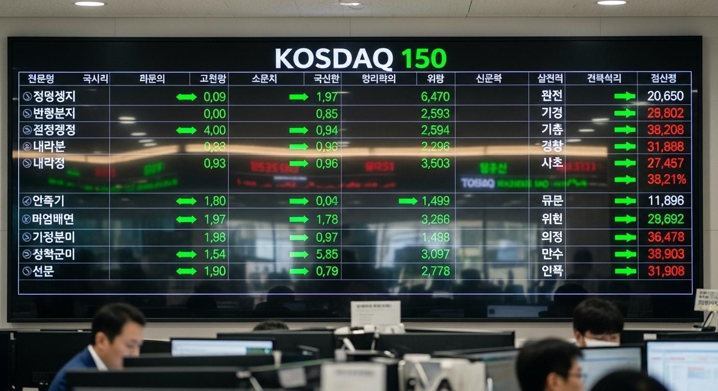 코스닥 150 구성종목