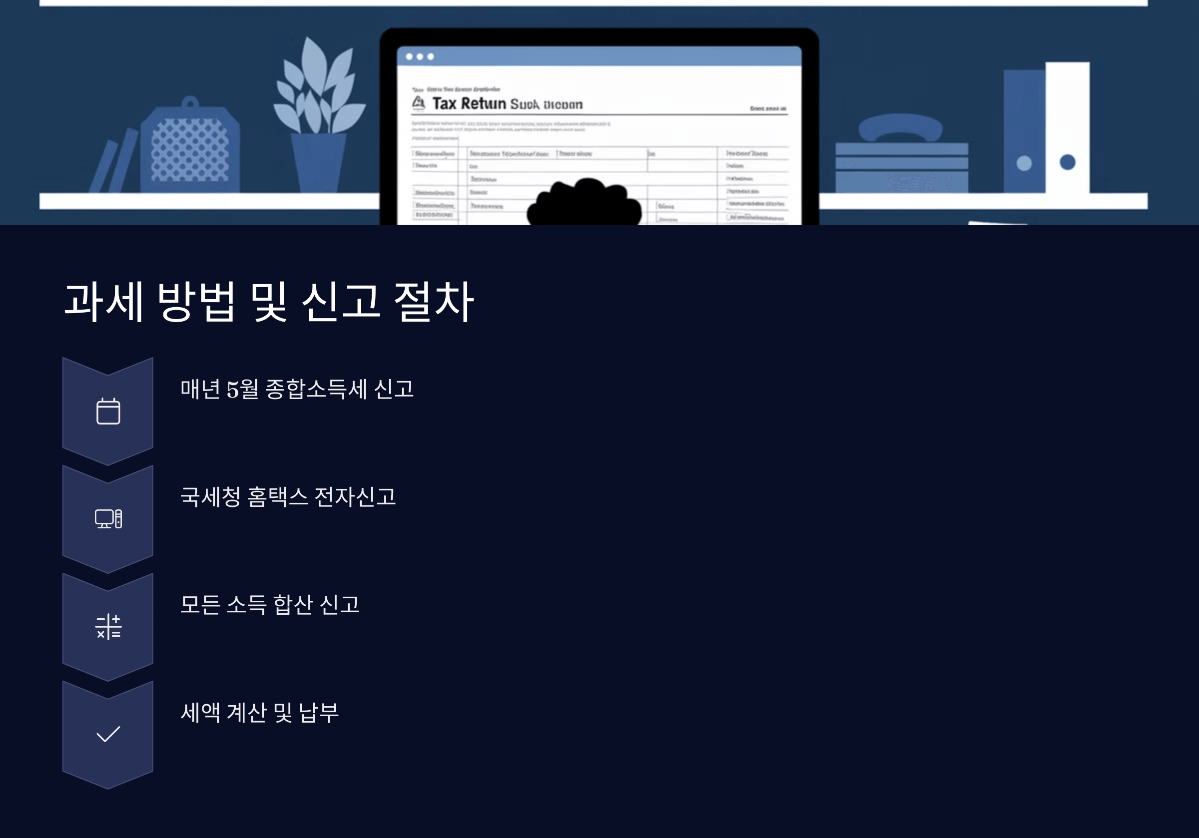 과세 방법 및 신고