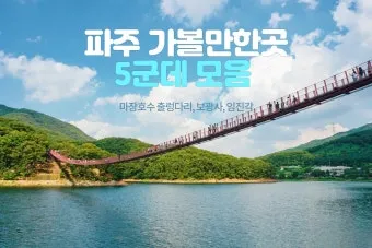 파주 가볼만한곳 맛집 카페 추천 가을 여행 코스_4