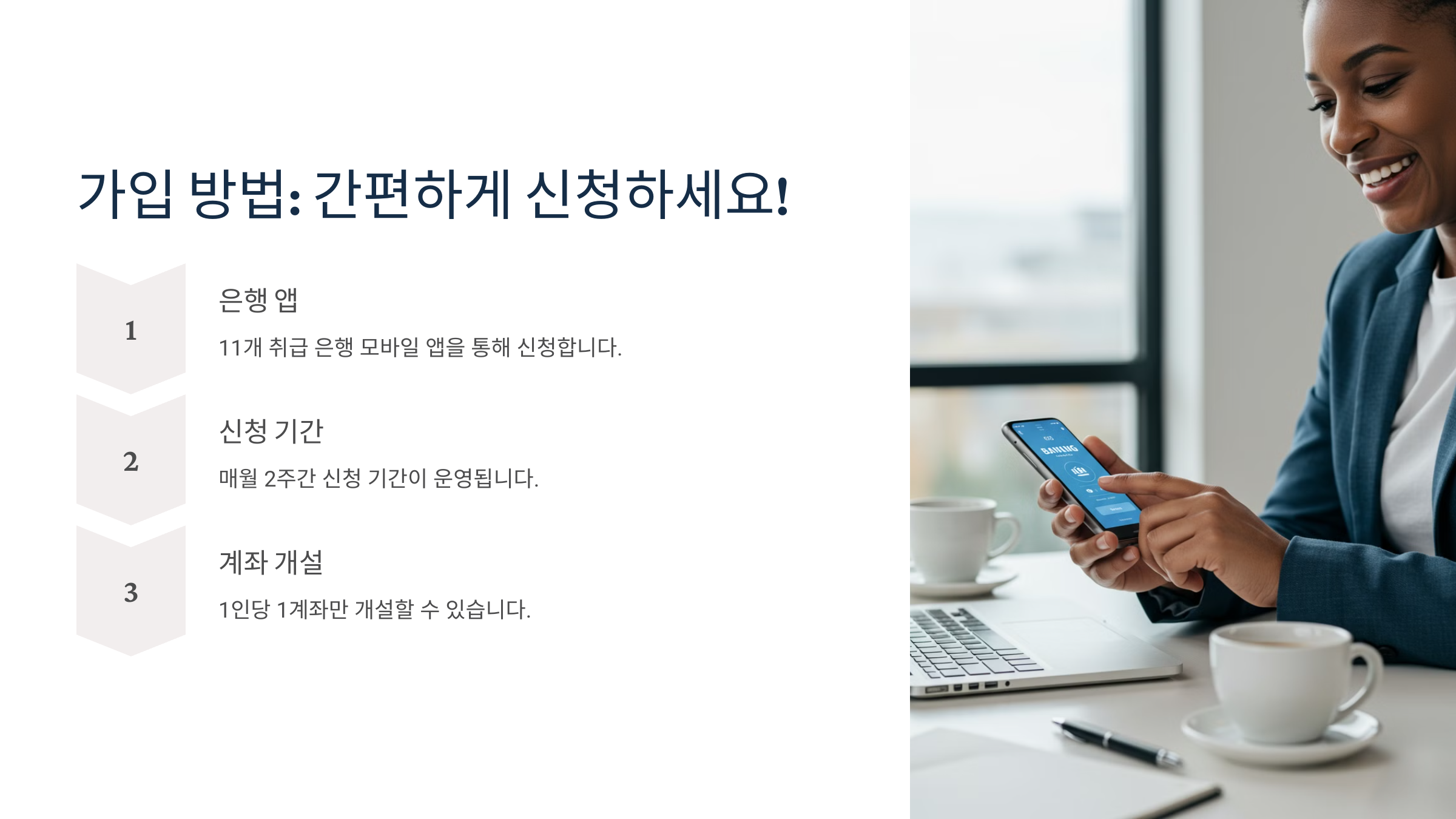 청년도약계좌 신청 조건