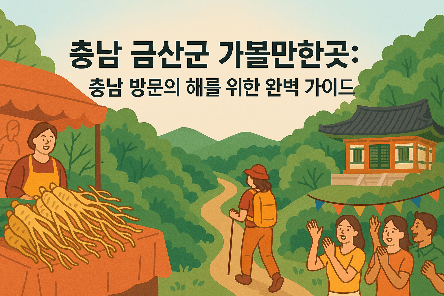 충남 금산군 가볼만한곳: 충남 방문의 해를 위한 완벽 가이드
