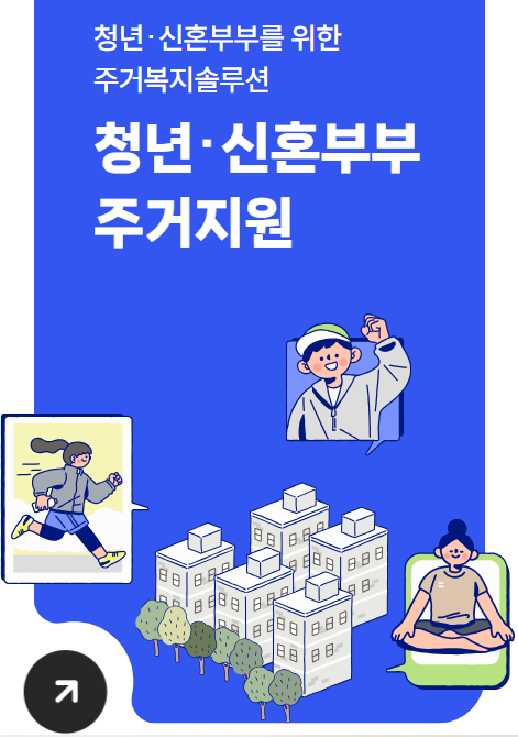 마이홈포털 청년· 신혼부부 주거 지원