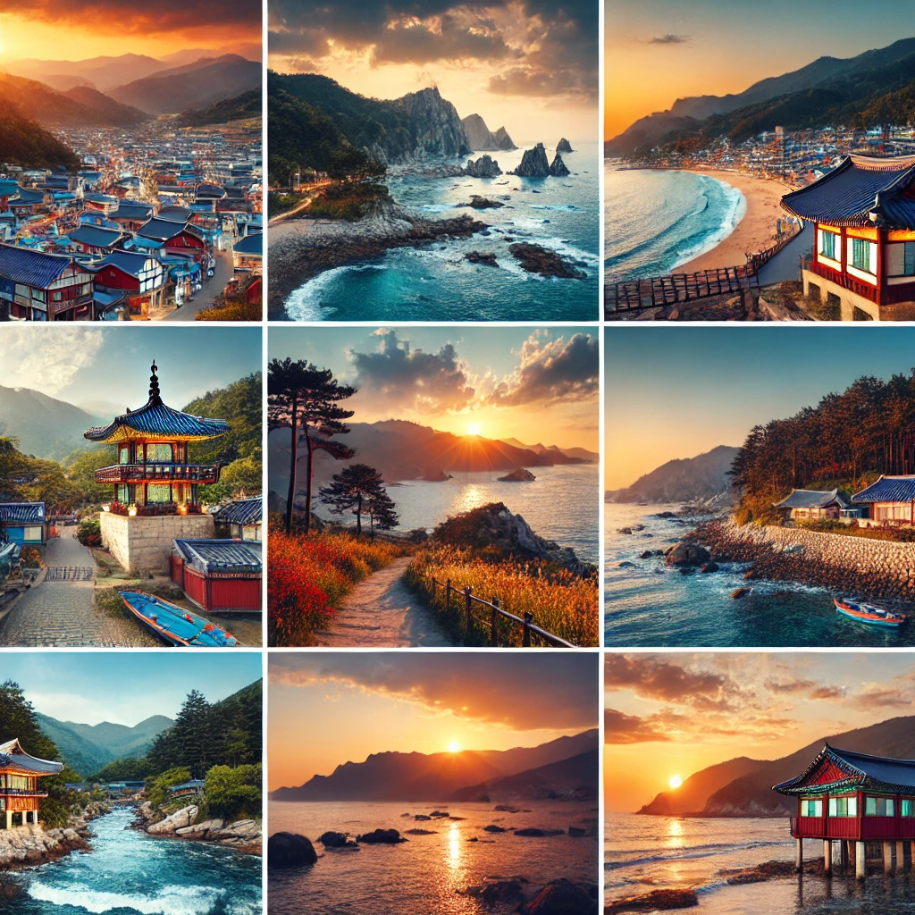 서해 남해 강원 이미지