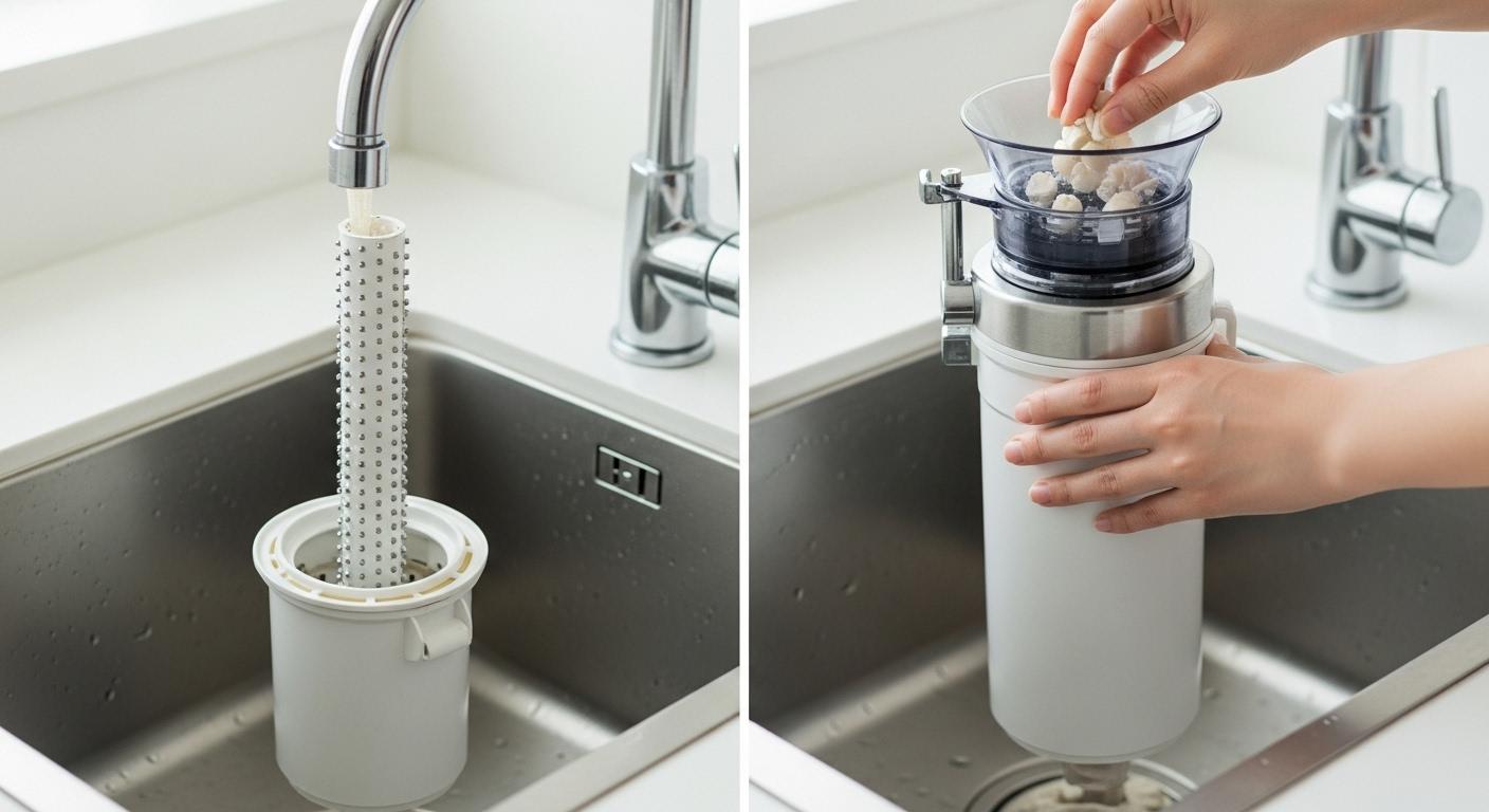 냄새 민감층 싱크대형 음식물처리기 관리 방법