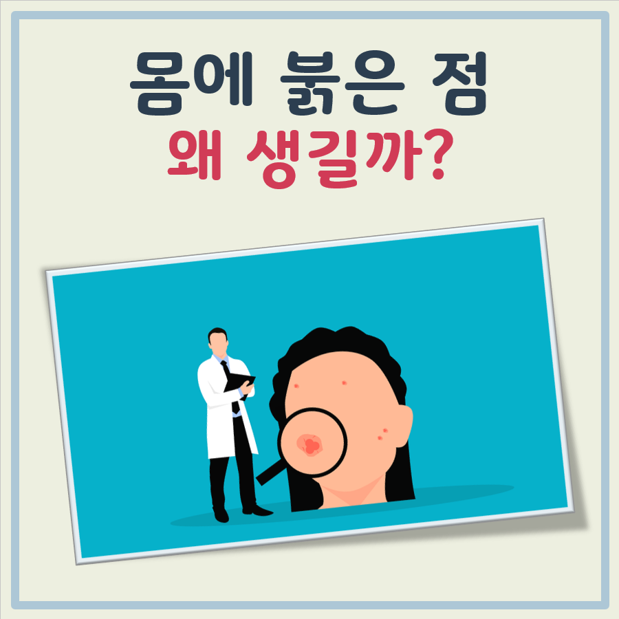 몸에 붉은 점 대표 이미지