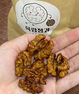 호두정과