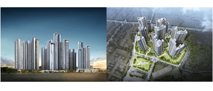 강동-헤리티지-자이-조감도