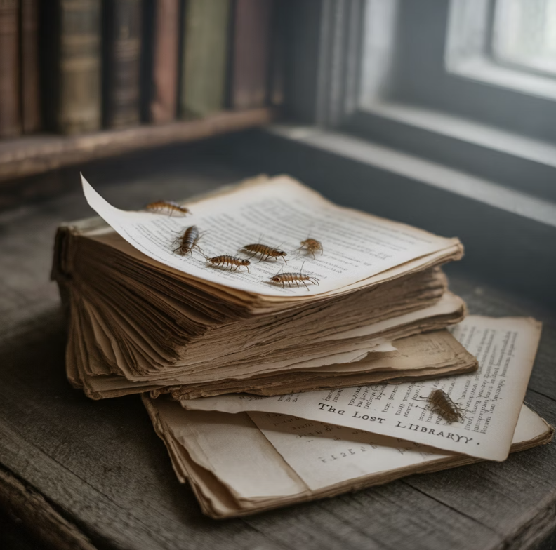 '옷'과 '책'을 갉아 먹는 피해