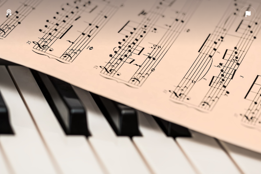 말할 수 없는 비밀 영화 주제인 피아노