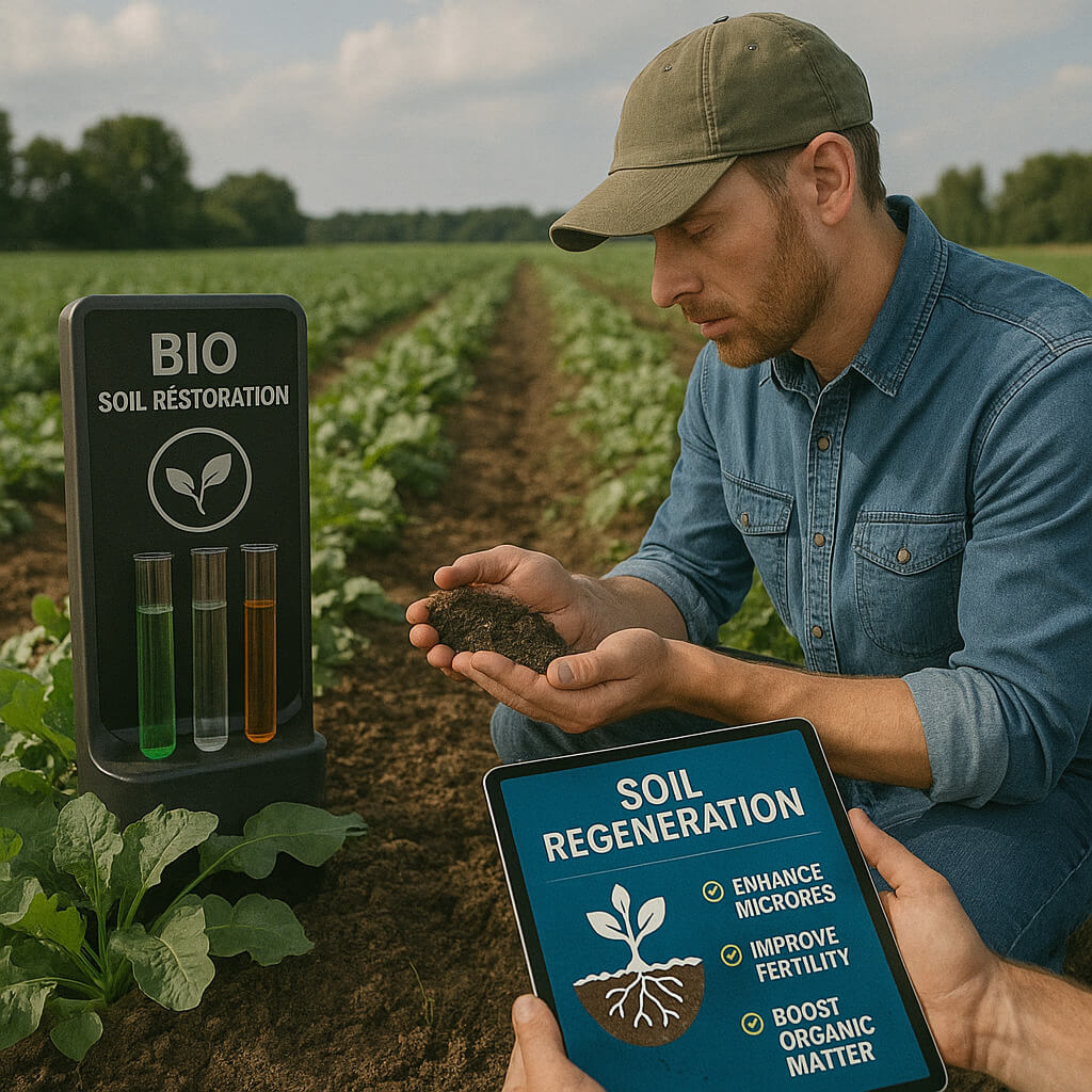바이오 기반 토양 복원