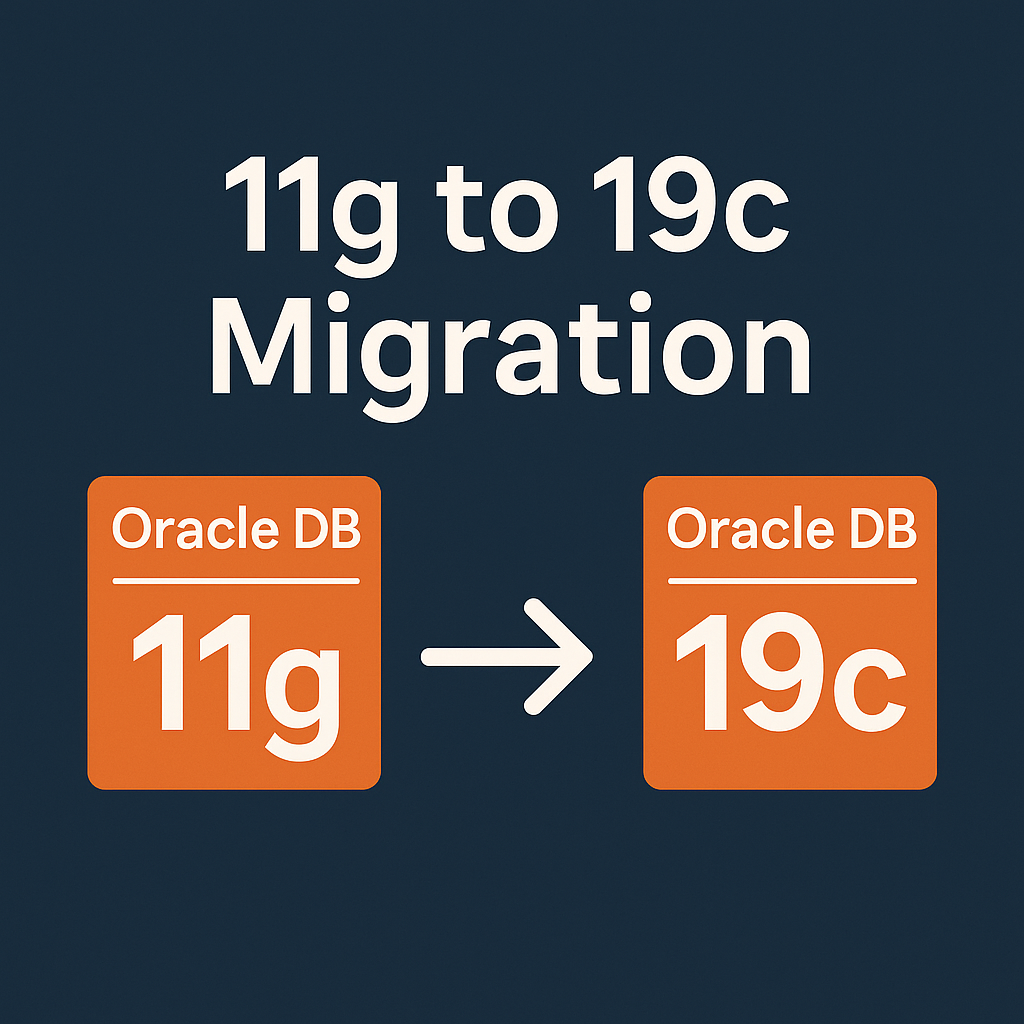 [ORACLE] 11g to 19c Non-CDB 마이그레이션 (expdp/impdp)