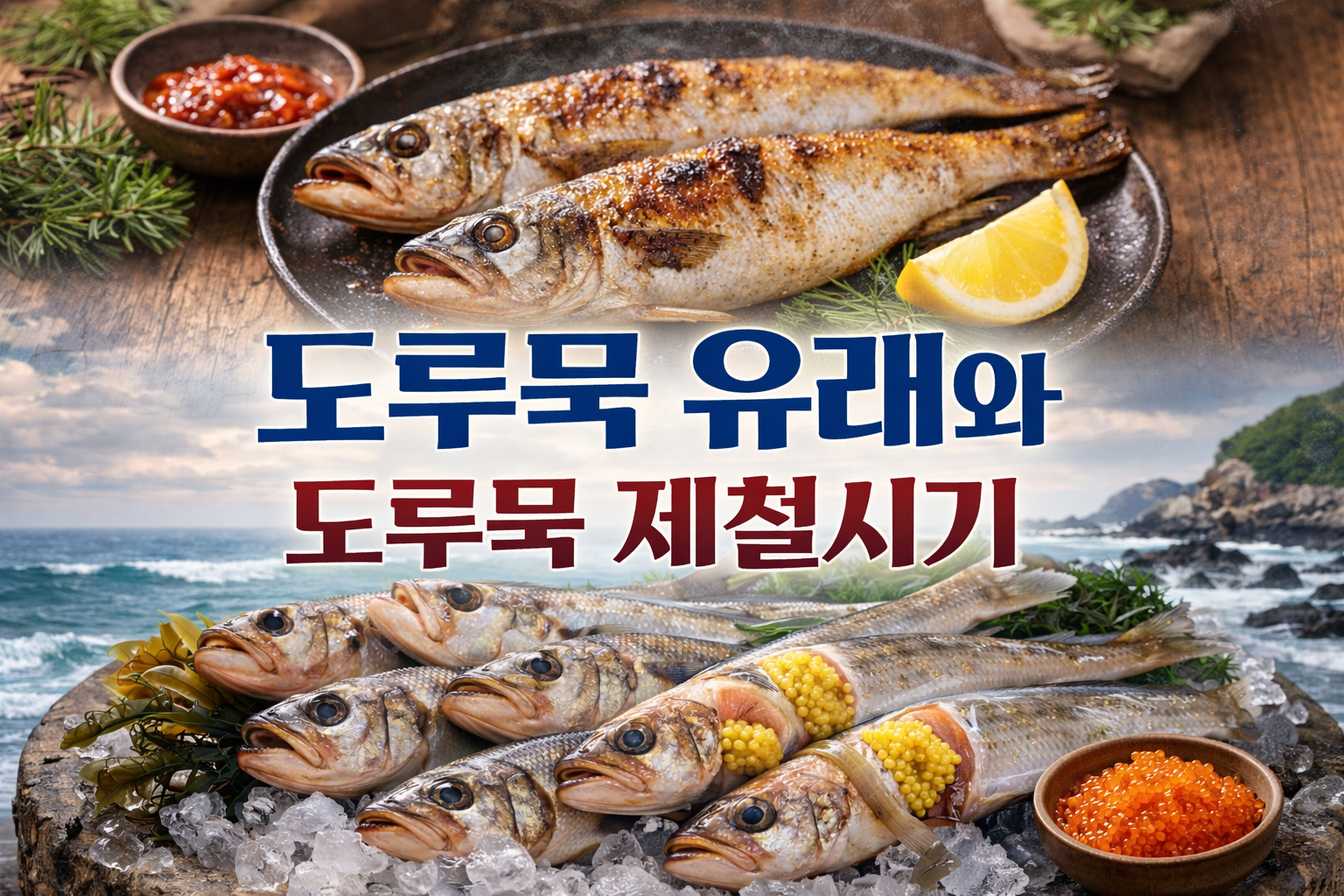 도루묵 유래와 도루묵 제철시기