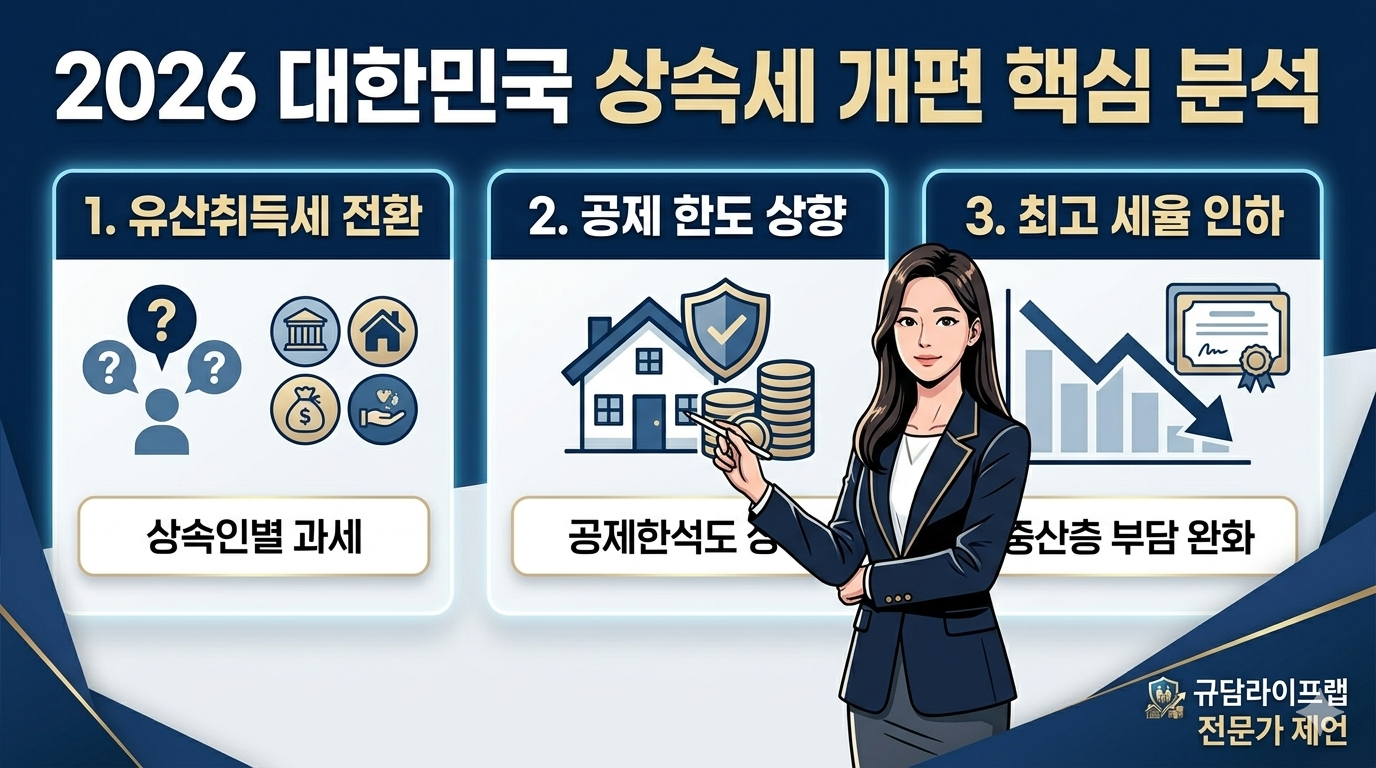 변화된 상속세 정책의 핵심 2026