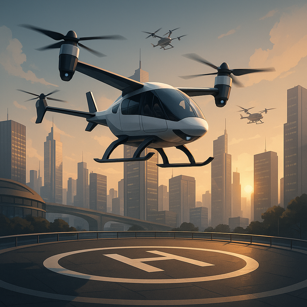 하늘을 나는 자동차: 도심 항공 모빌리티(UAM)의 현실화