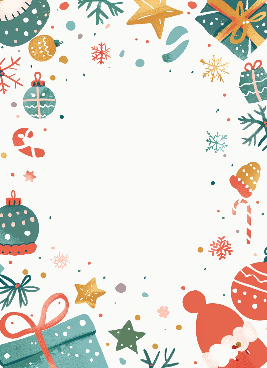 크리스마스 편지지 프린트해서 쓰세요