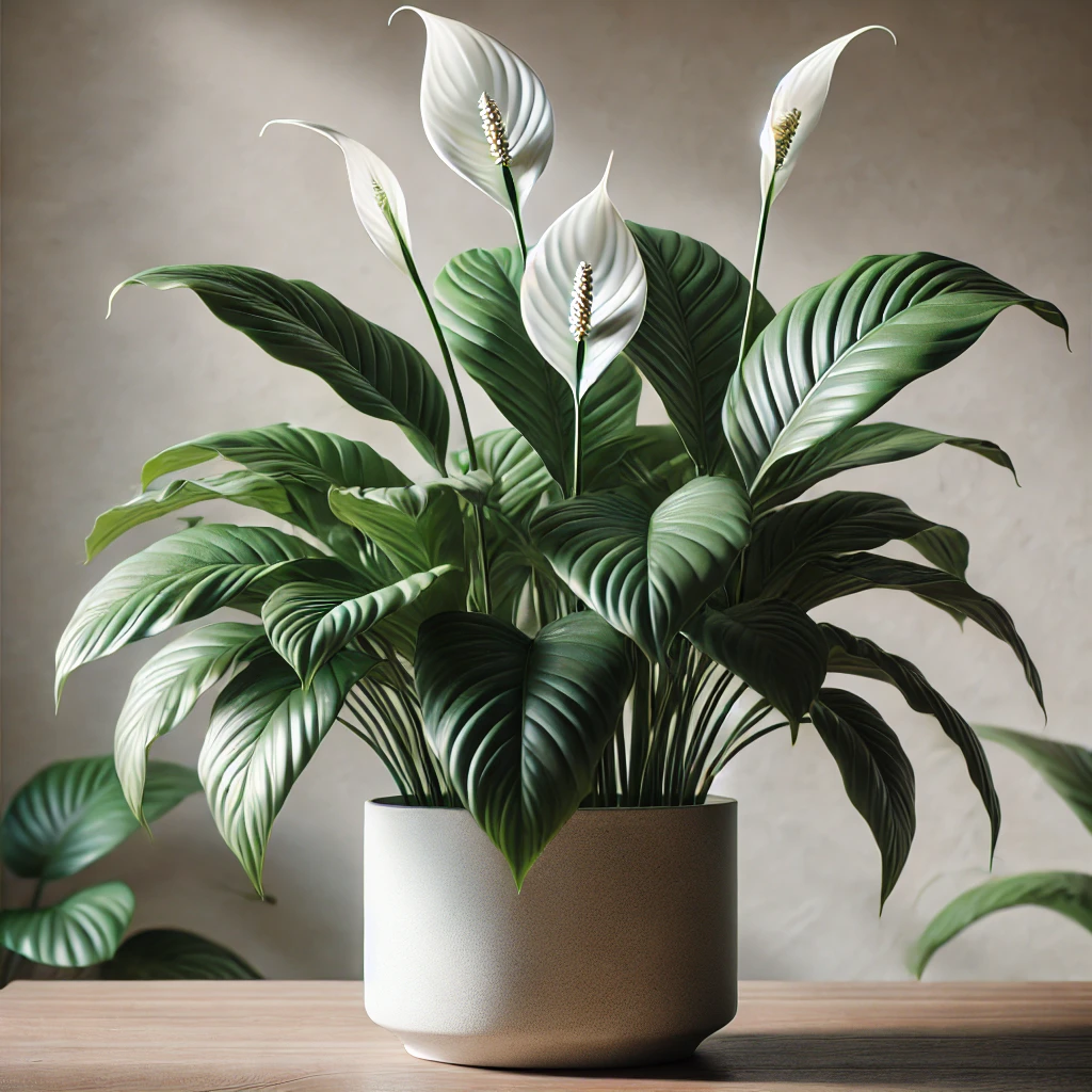 스파티필룸(Spathiphyllum) 이미지