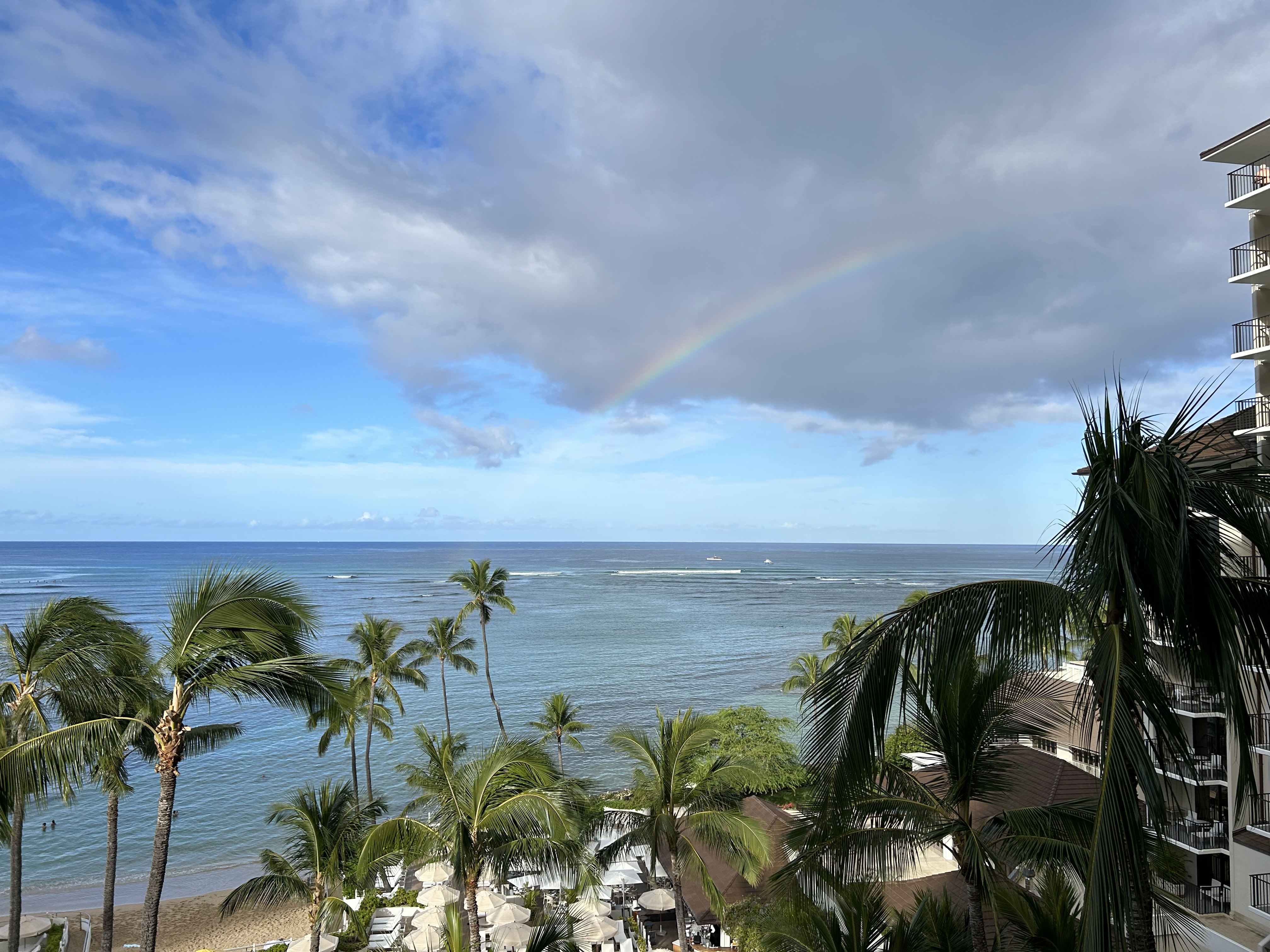 하와이에서 자주 볼 수 있는 무지개