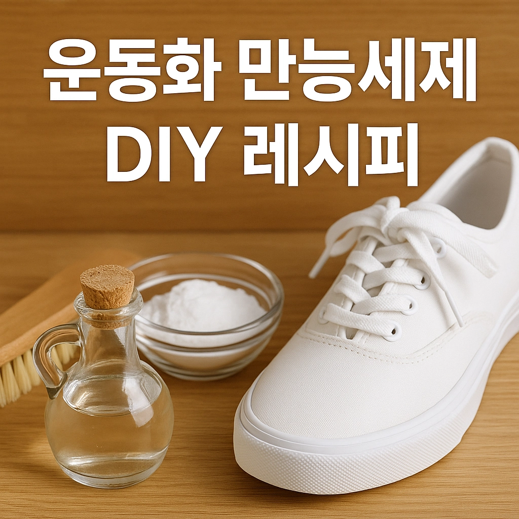 운동화 만능세제 DIY 레시피