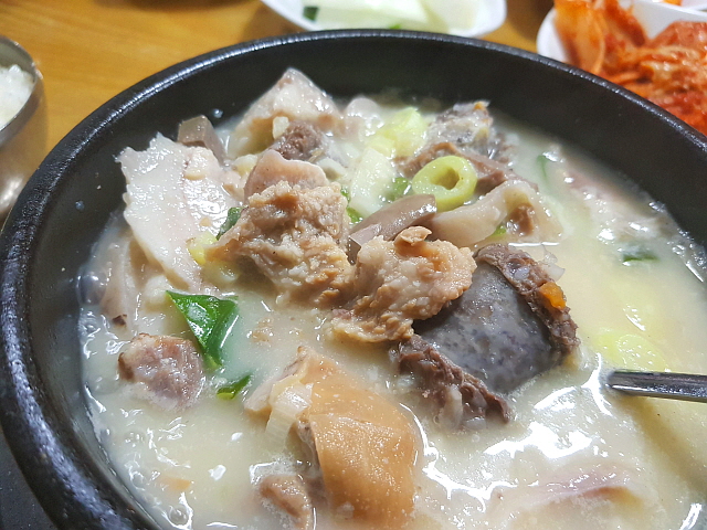 모둠순대국