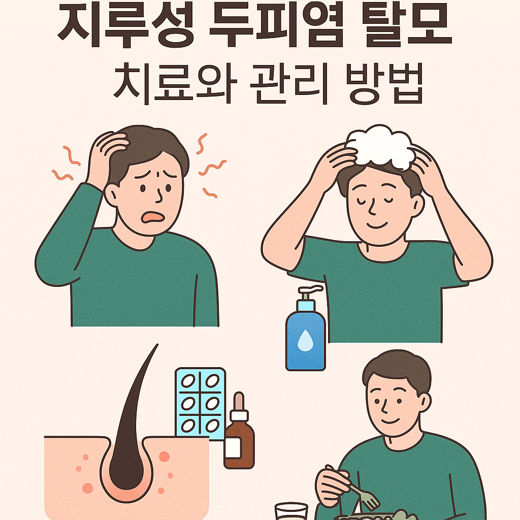 지루성두피염치료와 관리방법 썸네일 이미지