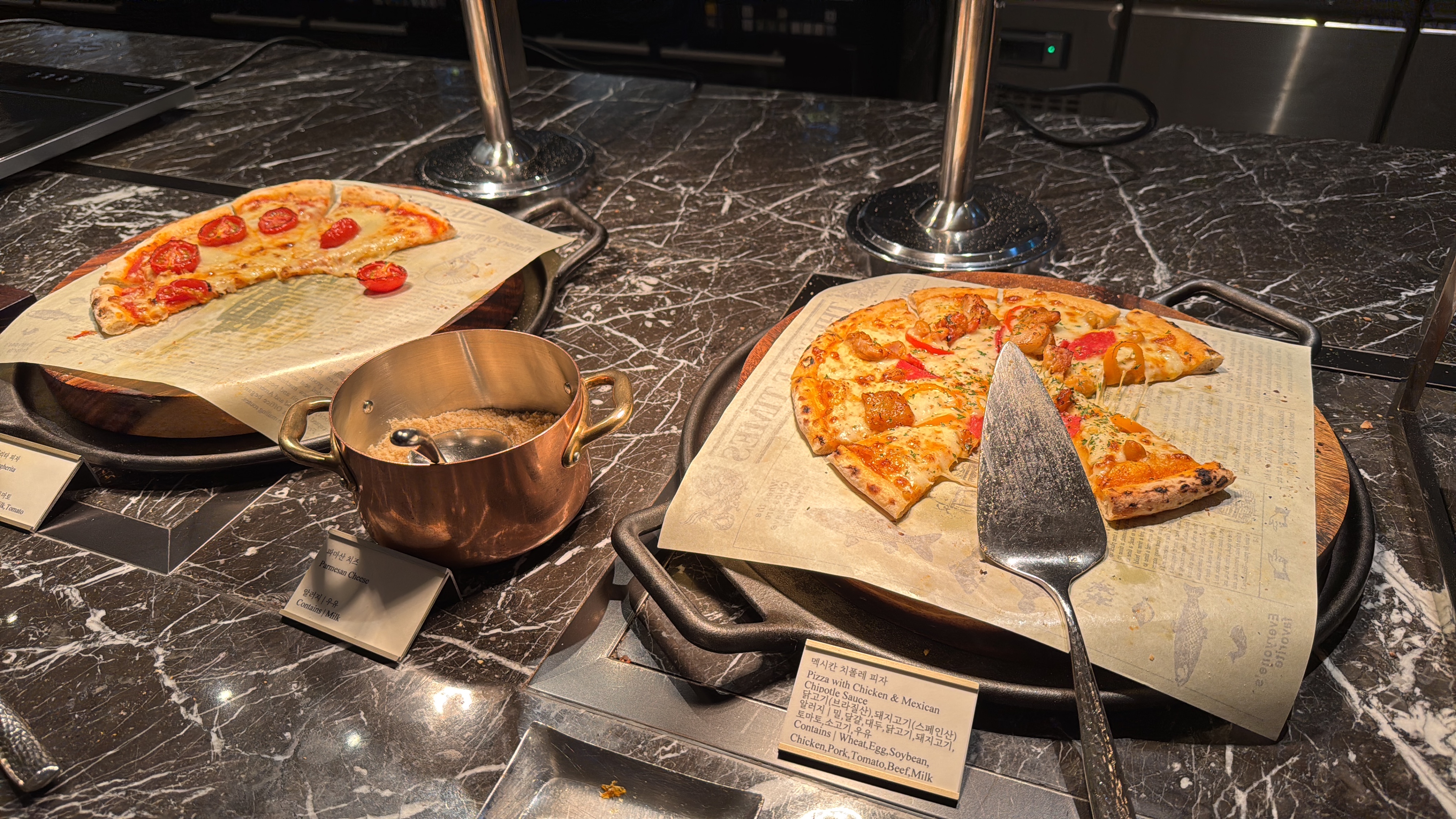 잠실롯데호텔 월드 라세느 뷔페-한식-양식