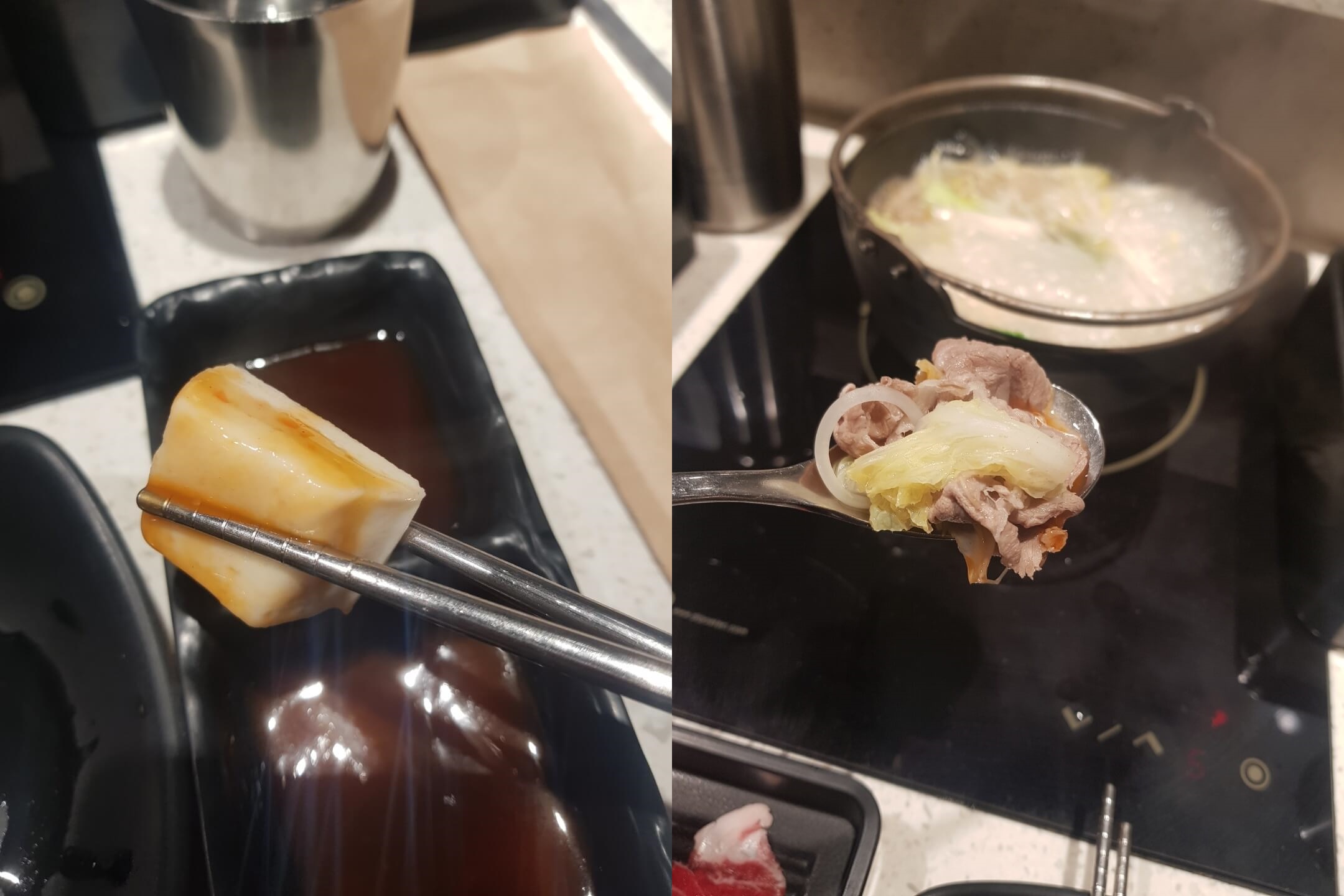 강동구 현대백화점 맛집 아이핫팟 위치 리뷰 혼밥 샤브샤브 맛집