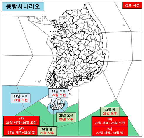 이번 주말 날씨 전망