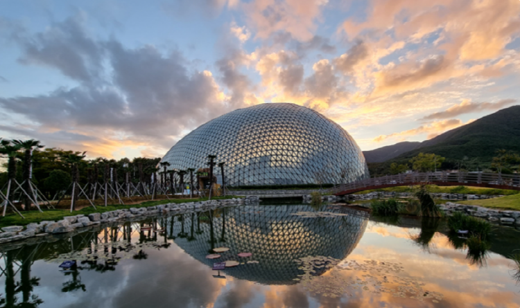거제 식물원 정글돔