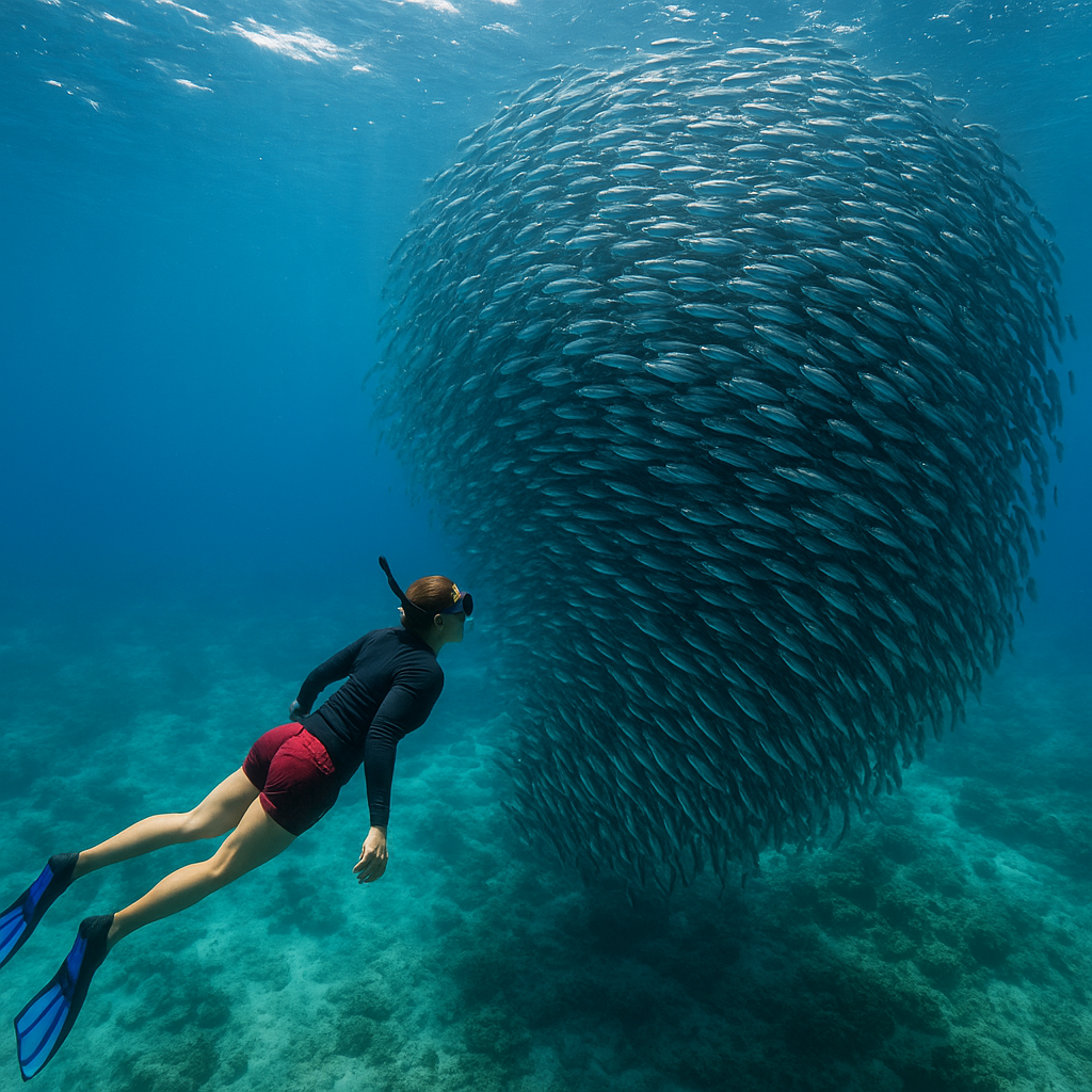 보홀 정어리떼 투어