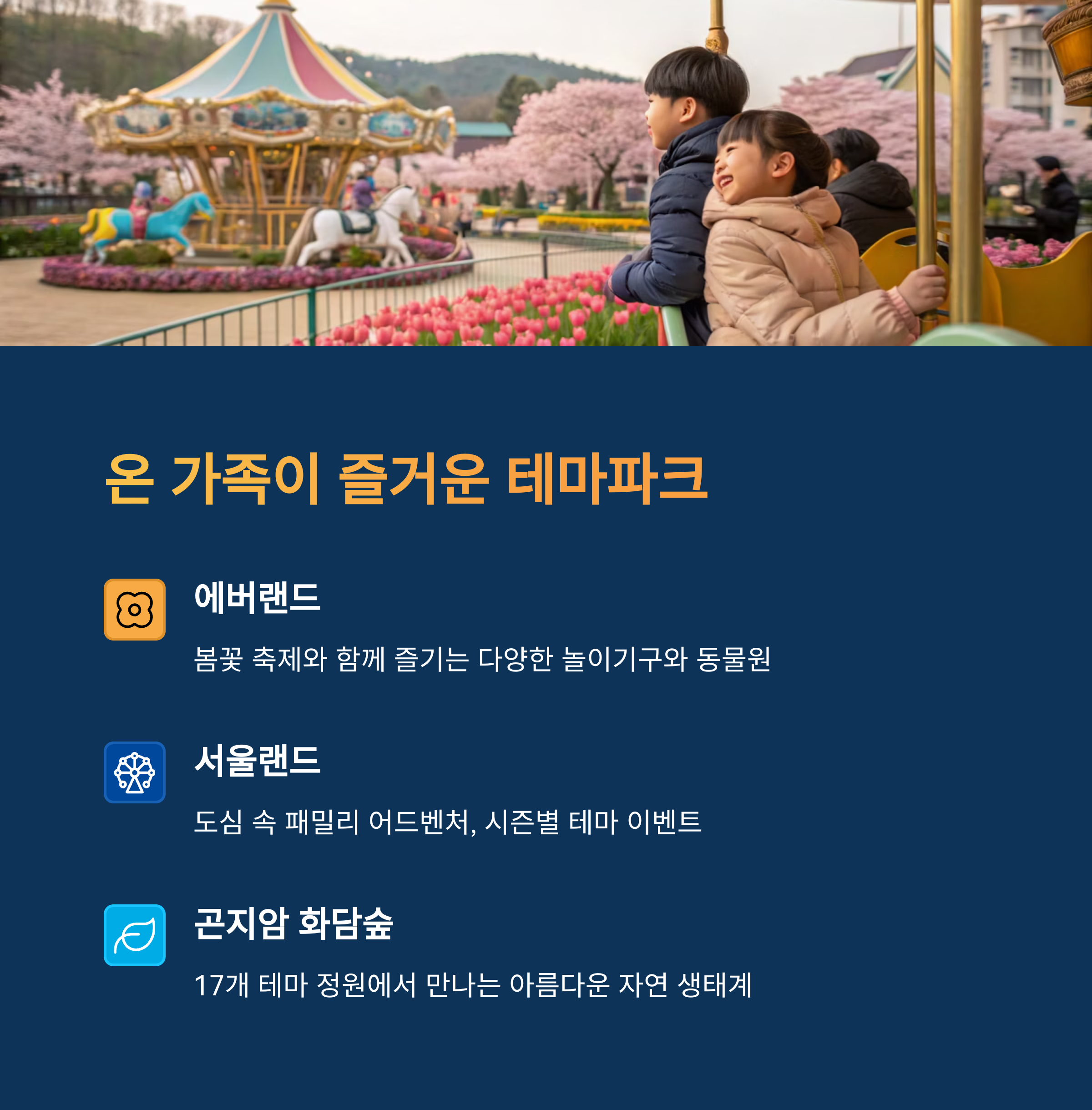 4월 가족 여행지